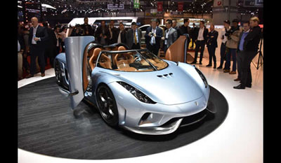 The Koenigsegg Plug-in hybrid 1500 hp Regera 2015 8